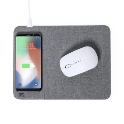 Tapis souris en suédine muni de chargeur Kimdris