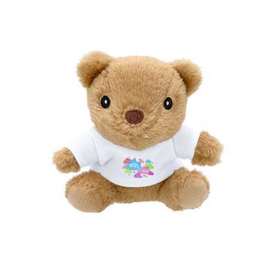 Ours en peluche avec sweat-shirt en RPET Grizzmon