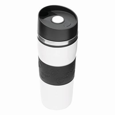 Mug isotherme double paroi 400ml en acier Cubercie