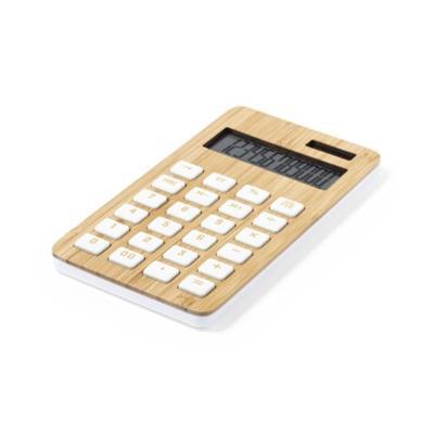 Calculatrice unique et élégant en bambou Gretary
