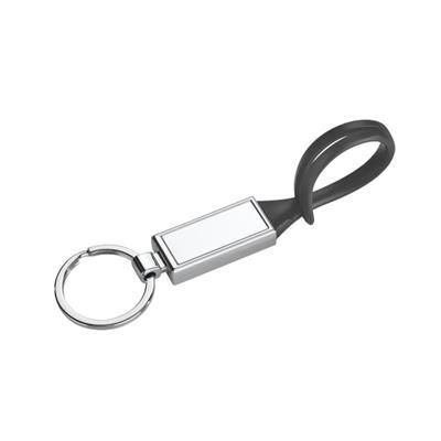 Porte-clés robuste en métal et en PVC Colve