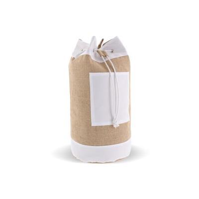 Sac marin à cordon en jute et coton résistant Mia