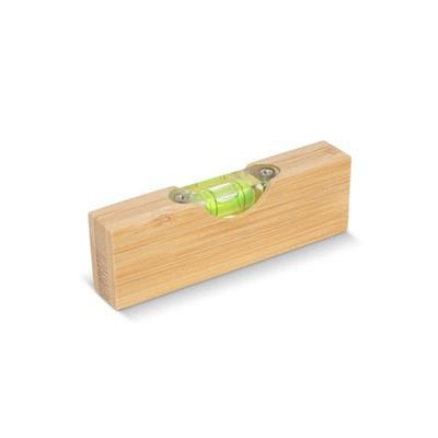 Niveau à bulle et décapsuleur en bambou Appow