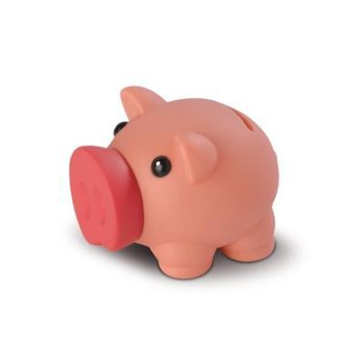 Petite tirelire cochon synthétique en vinyle Porci