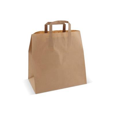 Sac en papier kraft avec poignées en papier Lisio