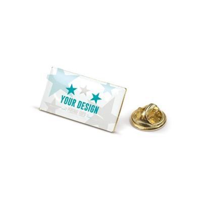 Pins rectangulaire avec fermeture papillon Vidal