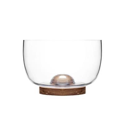 Bol de service haut de gamme base en bois Freddo