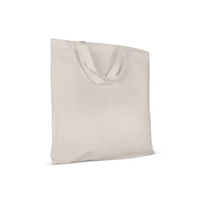 Sac bandoulière en coton avec poignée courte Ikone