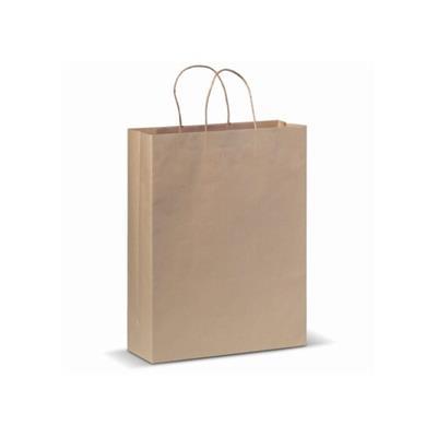 Sac shopping en papier kraft avec poignées Minya