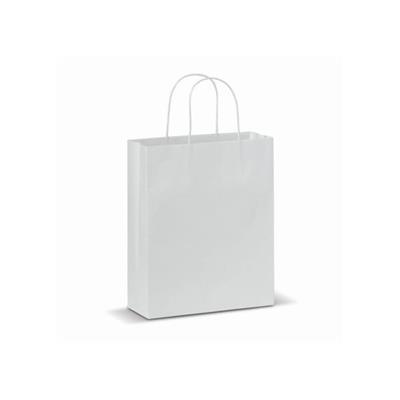 Sac shopping en papier avec poignées torsadé Nanye