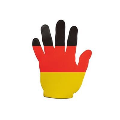 Main pour les supporter d'Allemagne en EVA Municha