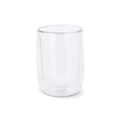 Verre à café double paroi de 320 ml en verre Hilsk
