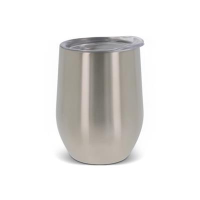 Mug à double paroi en acier avec couvercle Norvin