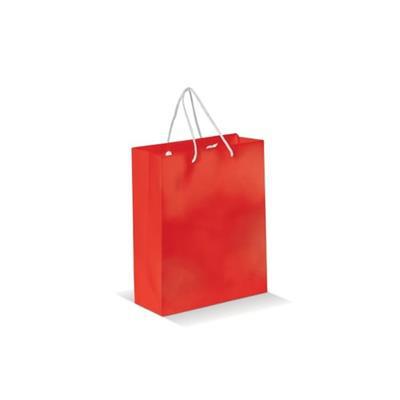 Sac shopping taille moyenne en papier élégant Peia