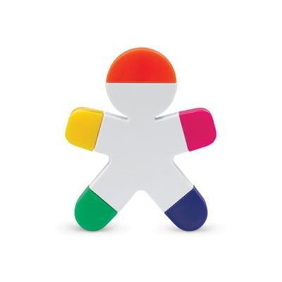 Surligneur en forme de bonhomme en ABS Skouda