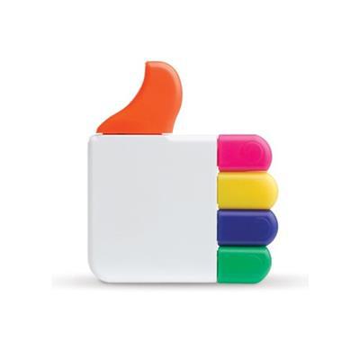 Surligneur en forme de J'aime 5 couleurs Harrison