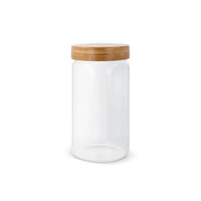 Boîte élégant en verre 1200ml avec couvercle Kitie
