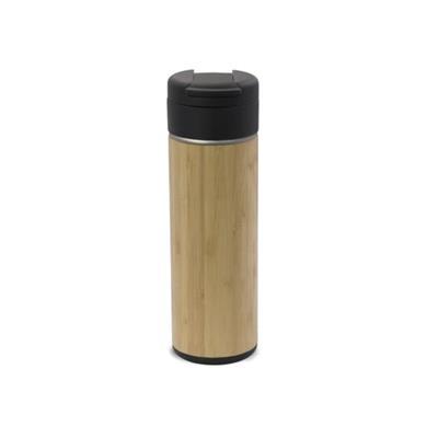 Mug isotherme en bambou et acier 400ml Félix