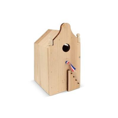Maison d'oiseau élégante en bois FSC Château