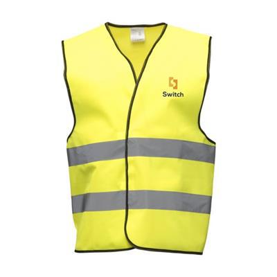 Veste de sécurité fluorescente en polyester Setom