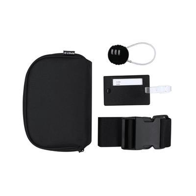 Set de voyage avec sangle ajustable en rPET Bessak