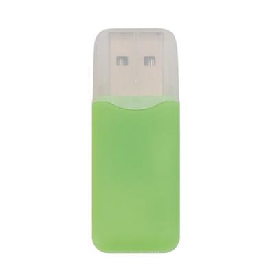 Lecteur de cartes mémoire USB 2 en plastique Lanyx
