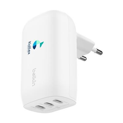 Prise de charge USB-C 3-Port en plastique Bourge