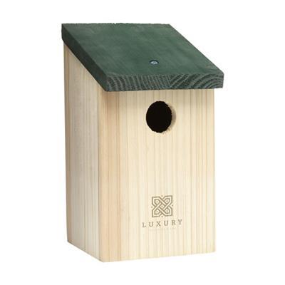 Nichoir en pin amusant pour les petit oiseaux Casa