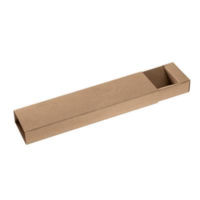 Coffret pour 1 stylo à bille papier kraft Pendul