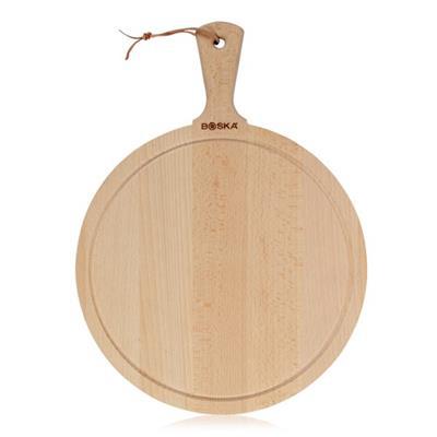 Planche de service rond et léger en bois Harvester