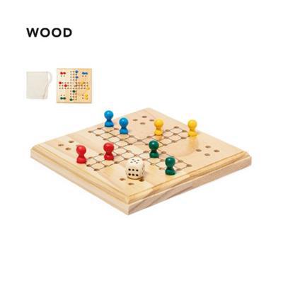 Jeu amusant en bois dans un sac de coton Dalo