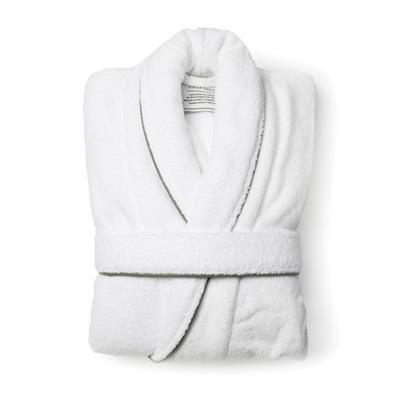 Peignoir classique luxueux en coton doux Luxur
