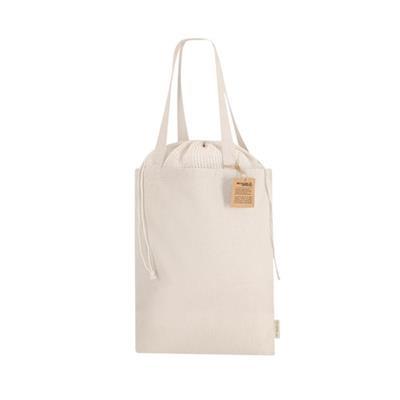 Sac shopping en coton recyclé avec cordons Nabou