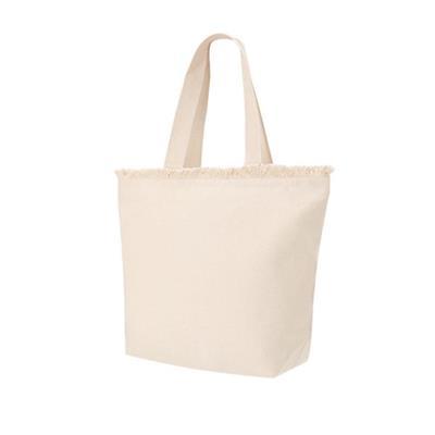 Sac shopping avec franges en coton résistant Gogos