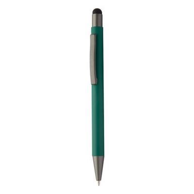 Stylo à bille et stylet en aluminium recyclé Pathe