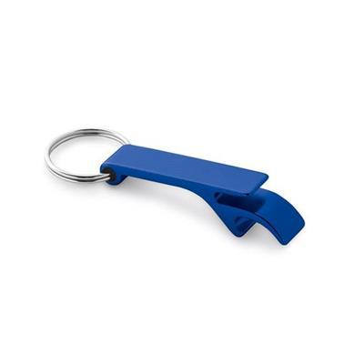 Porte-clés décapsuleur en aluminium recyclé Jingal