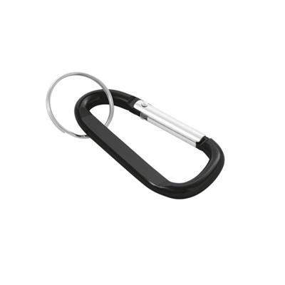 Porte à clé avec mousqueton en aluminium Mattyso