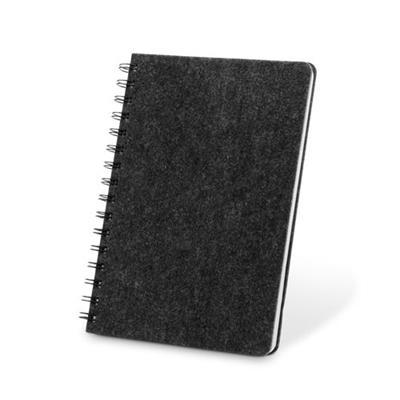 Cahier A5 avec anneaux et pages lignées Nazira
