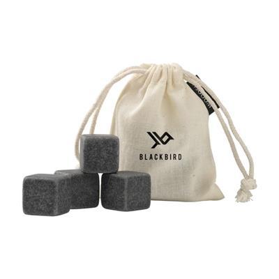 Lot de 4 glaçons réutilisables en granit Jennos