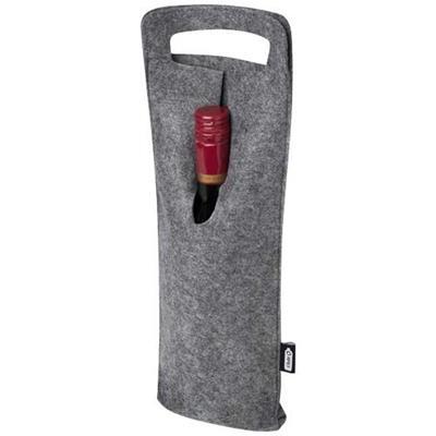 Sac à vin 75 cl pratique en feutrine recyclée Nalo