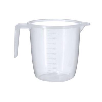 Carafe mesureur 1L en PP transparent résistant Van