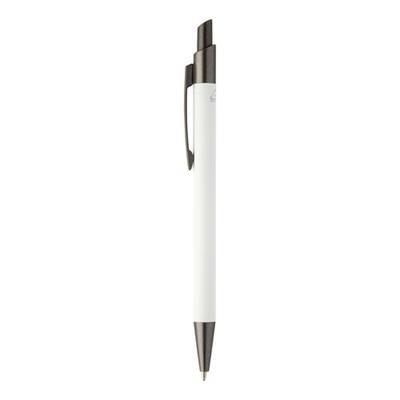 Stylo bille en aluminium recyclé et caoutchouc Pen