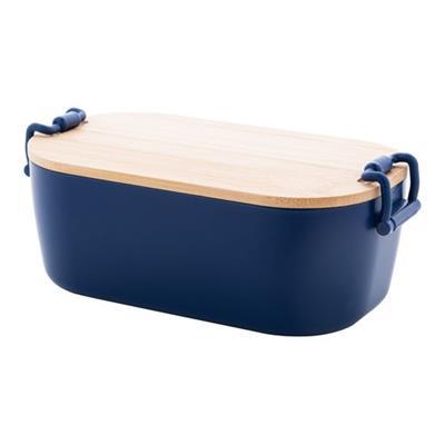 Boîte à lunch en PP avec couvercle en bambou Mossa