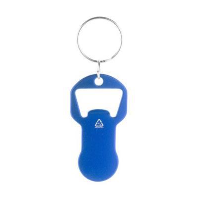 Porte-clés décapsuleur en aluminium recyclé Abido