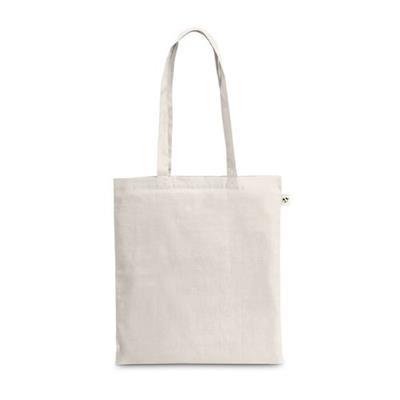 Sac shopping longues poignées en coton recyclé Paz