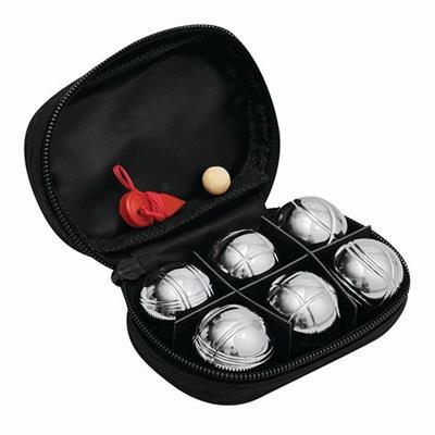 Mini jeu de pétanque avec étui en Nylon Nastian