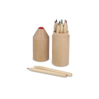 Coffret de crayons de couleur en bois durable Lore