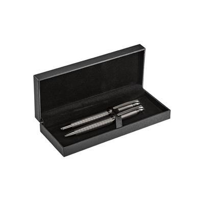 Kit stylo roller et stylo bille en métal Widdy