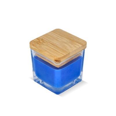 Bougie végétale dans un pot en verre robuste Nebom