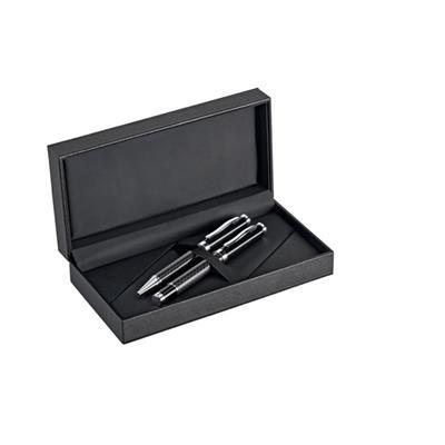 Kit stylo roller et stylo à bille en métal Kitto